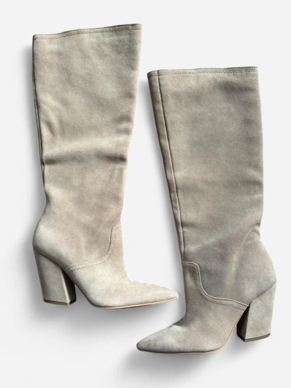 Dolce Vita Nathen Pull On Suede Knee High Boots size 8 - Picture 3 of 7